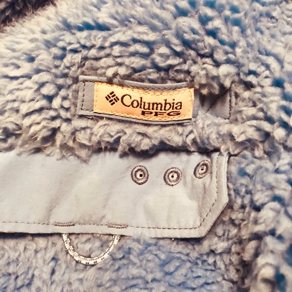 Columbia PFG Sherpa Fleece Jacket - Picture 1 of 5
